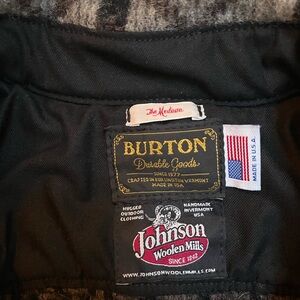 Vintage Burton Johnson woolen mills Durable shirt jacket